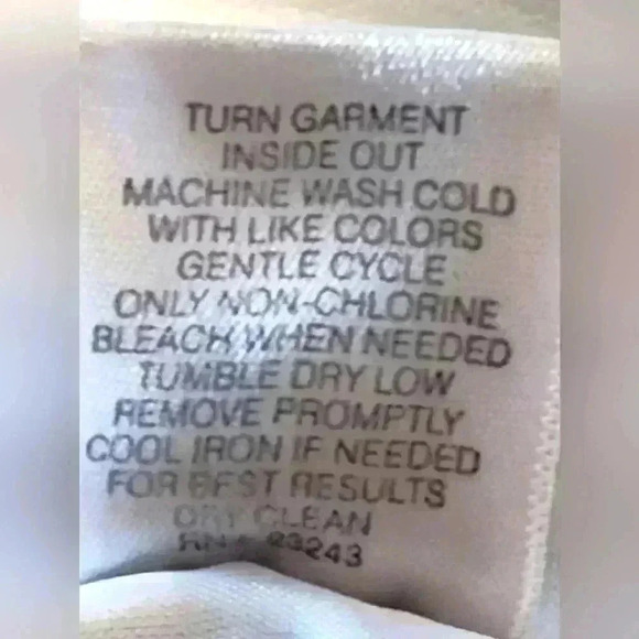 New York & Company Black & White striped pants | straight leg | size 6 - Picture 5 of 5